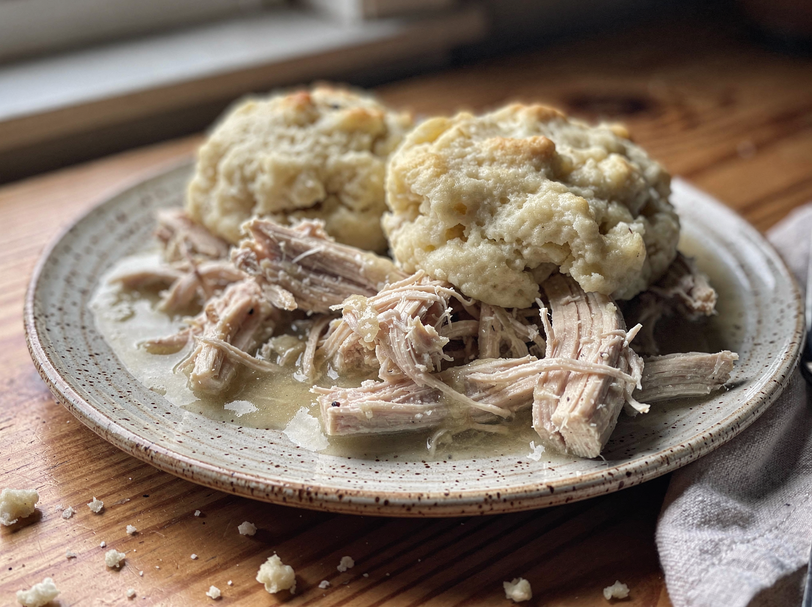 Slow Cooker Chicken and Dumplings
