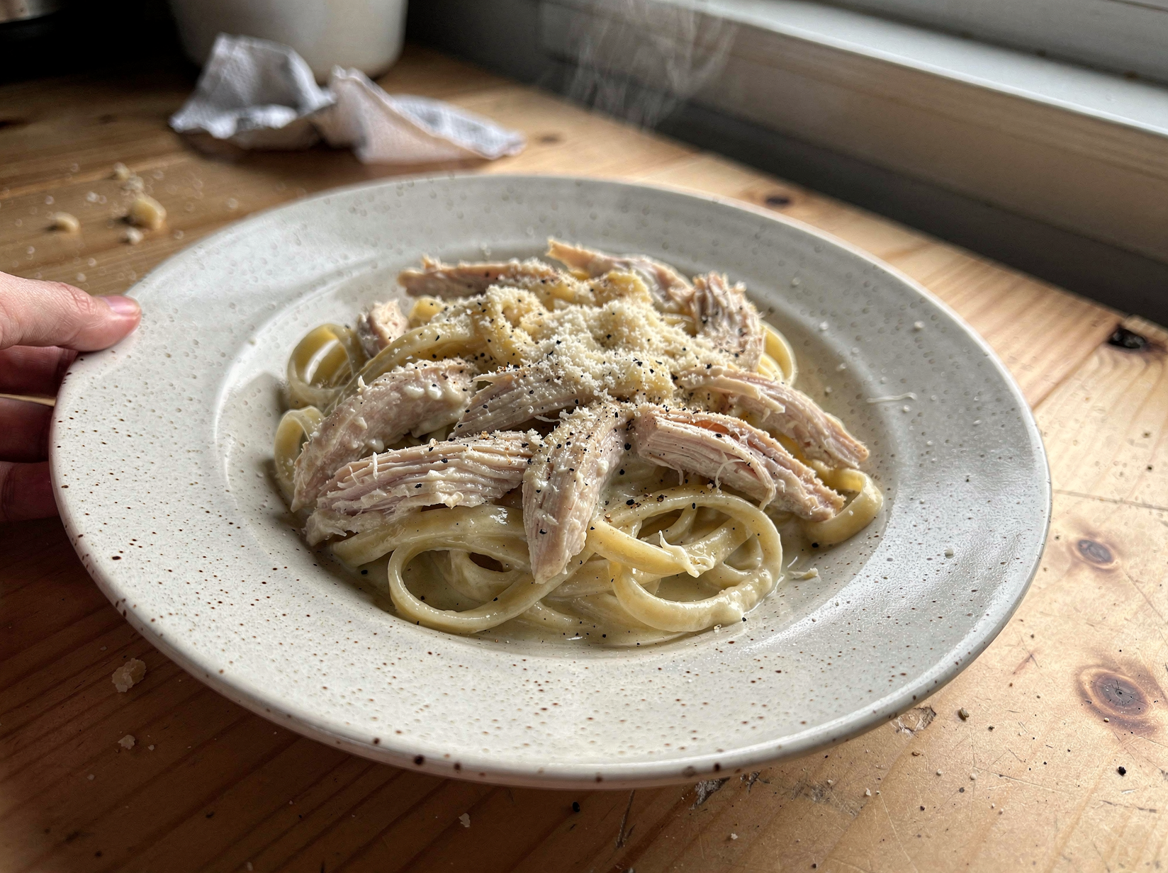 Slow Cooker Chicken Alfredo