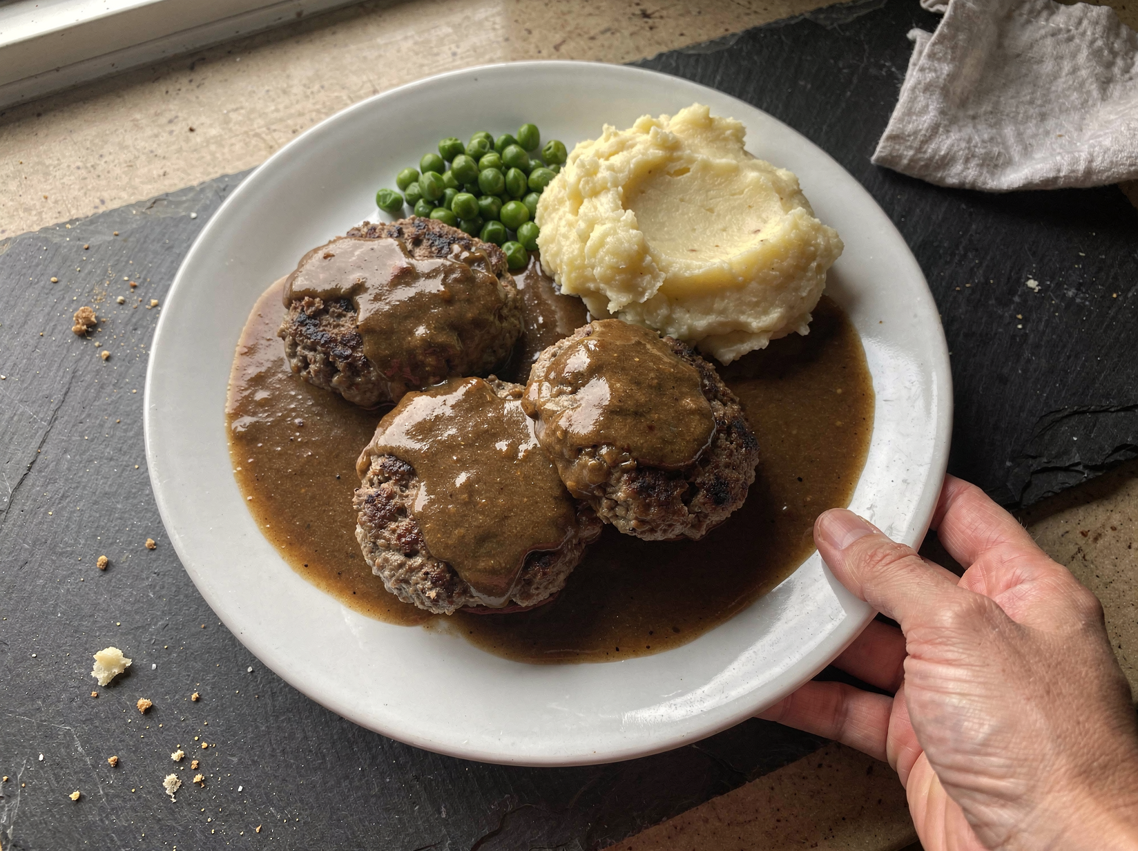 Slow Cooker Salisbury Steak