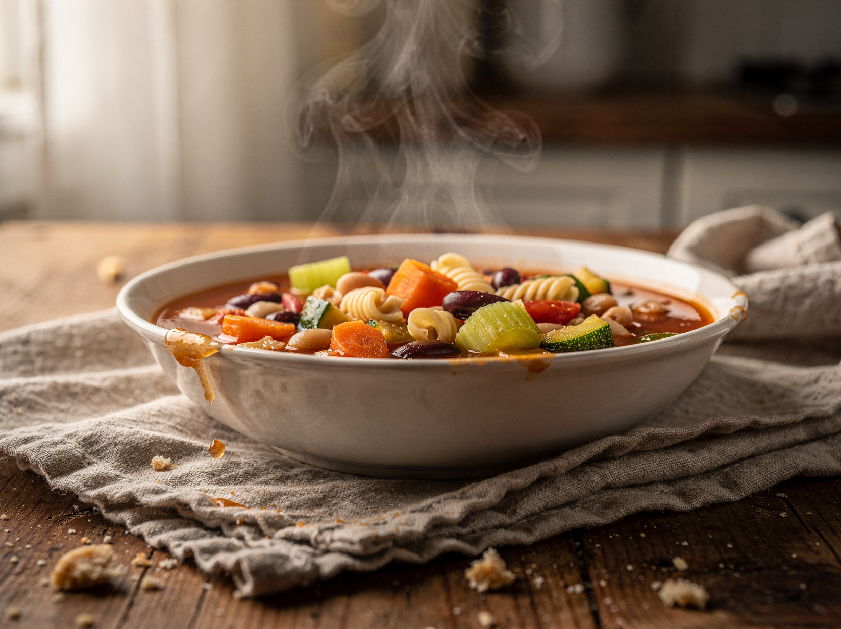 Slow Cooker Minestrone Soup