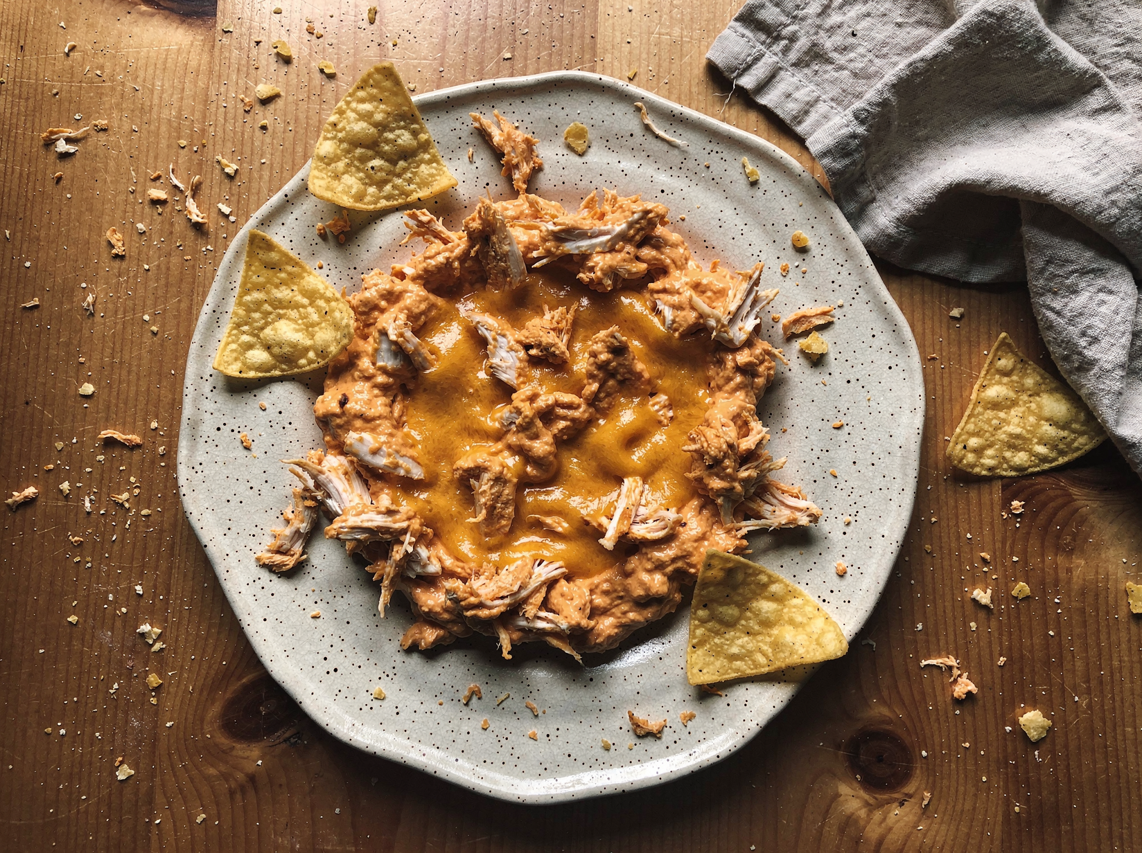 Slow Cooker Buffalo Chicken Dip