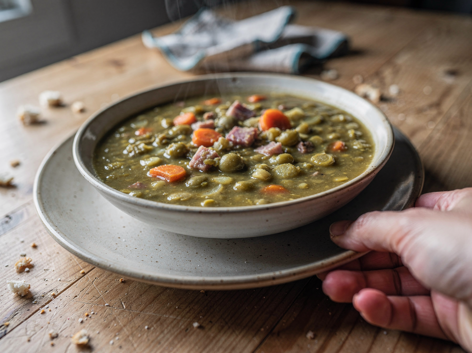 Slow Cooker Split Pea Soup