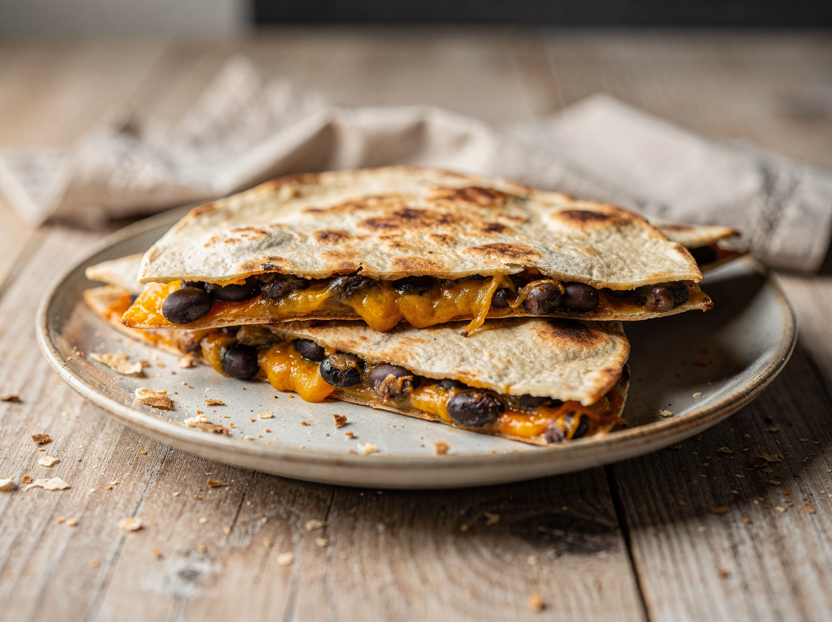 Black Bean Quesadillas