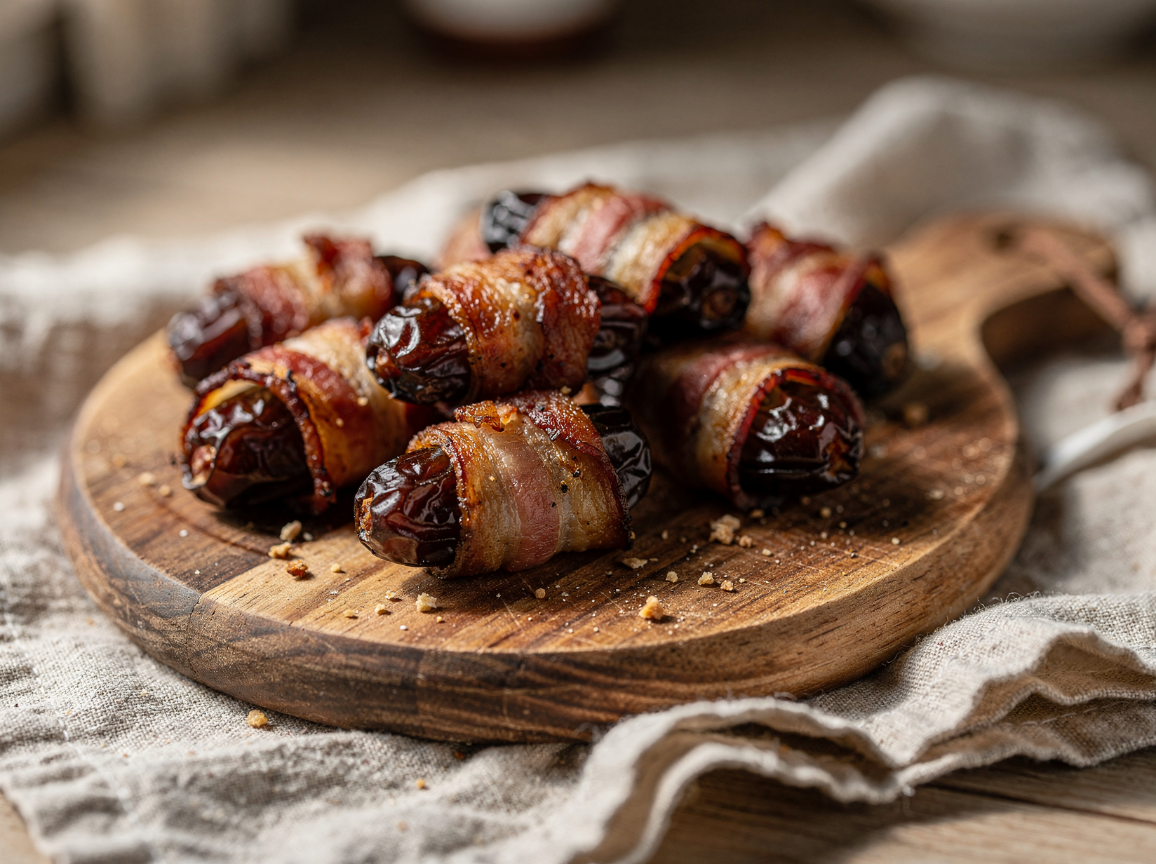 Bacon Wrapped Dates