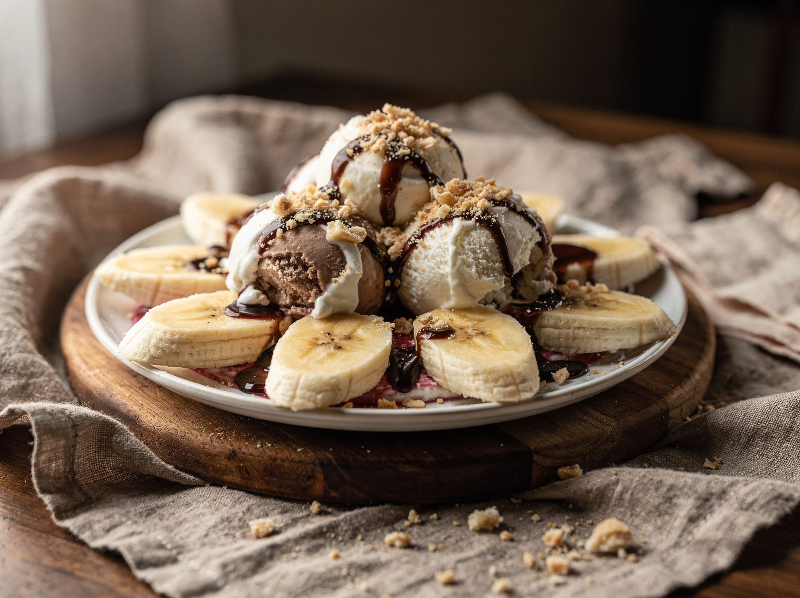 Banana Split Dessert