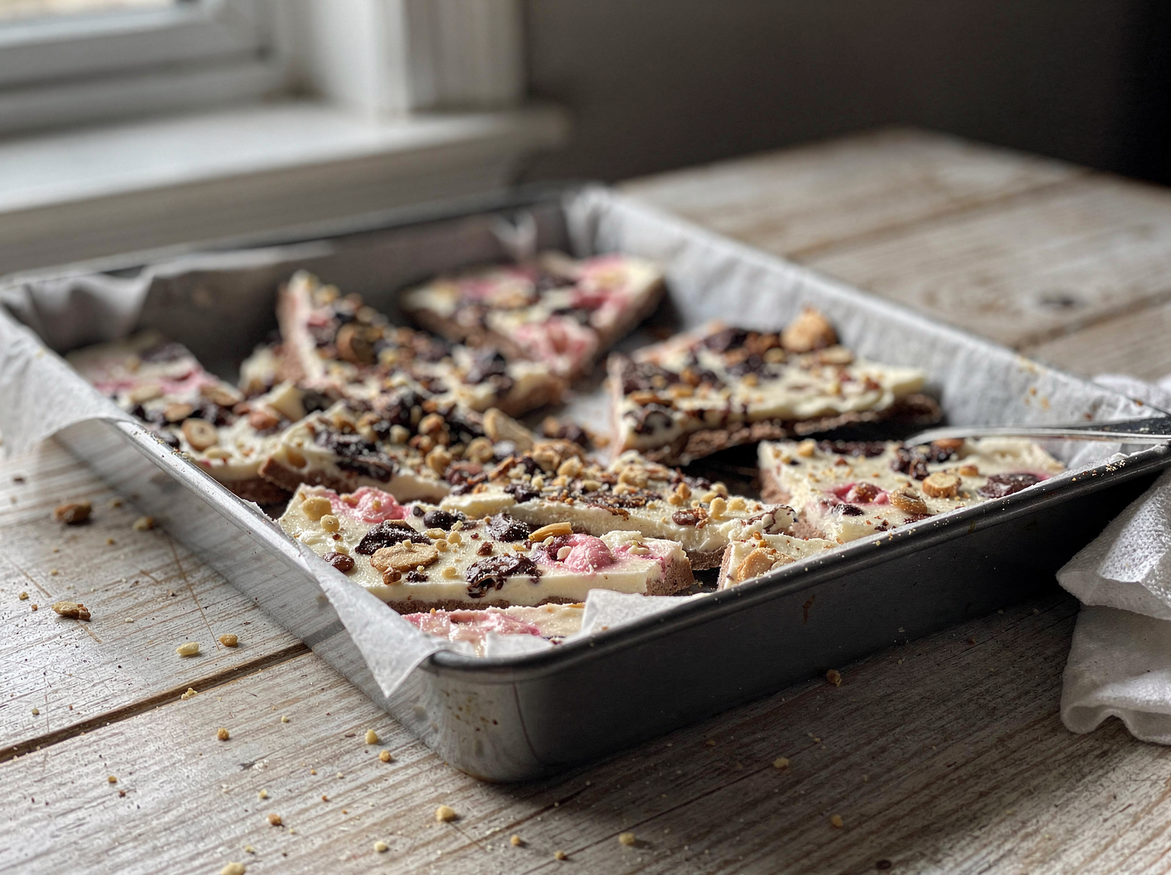 Frozen Yogurt Bark