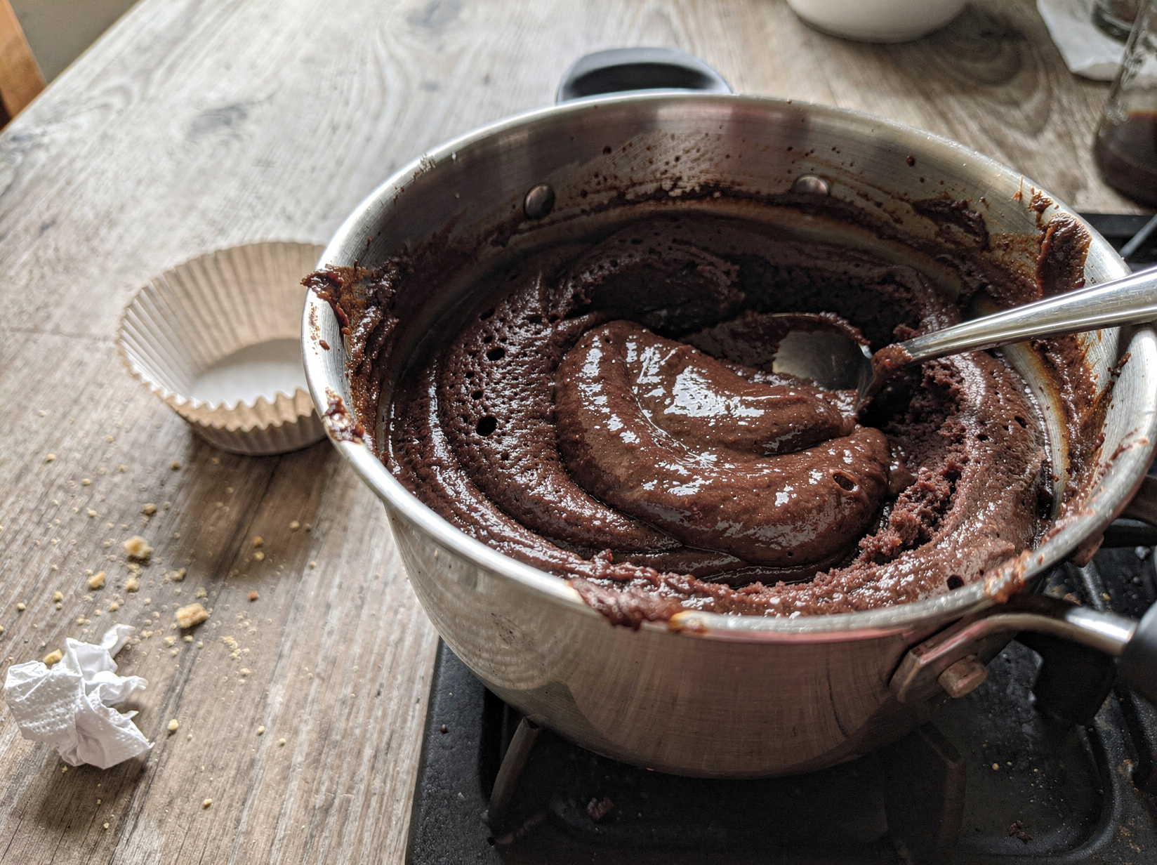 Add the wet ingredients