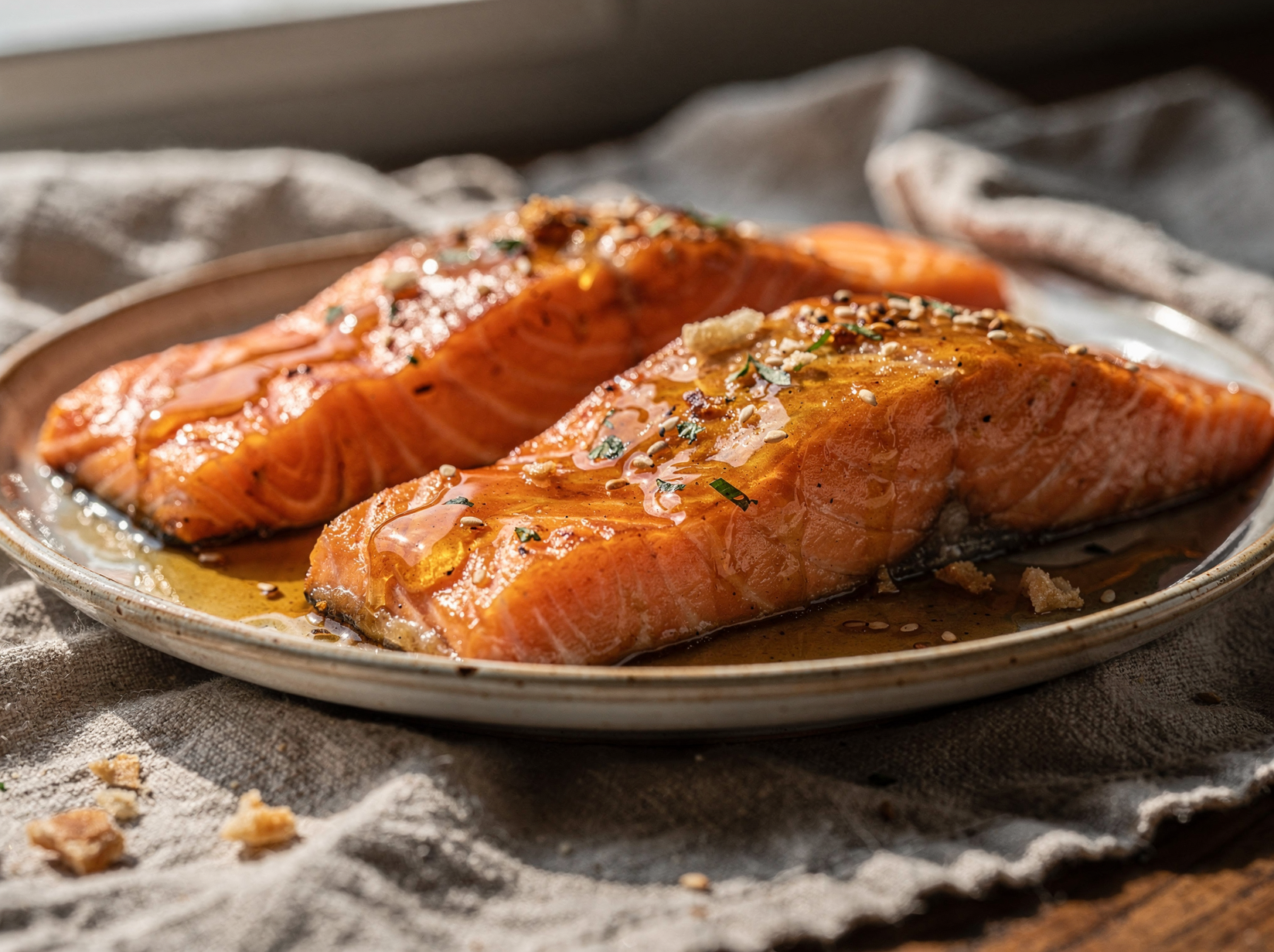 Baste the fillets