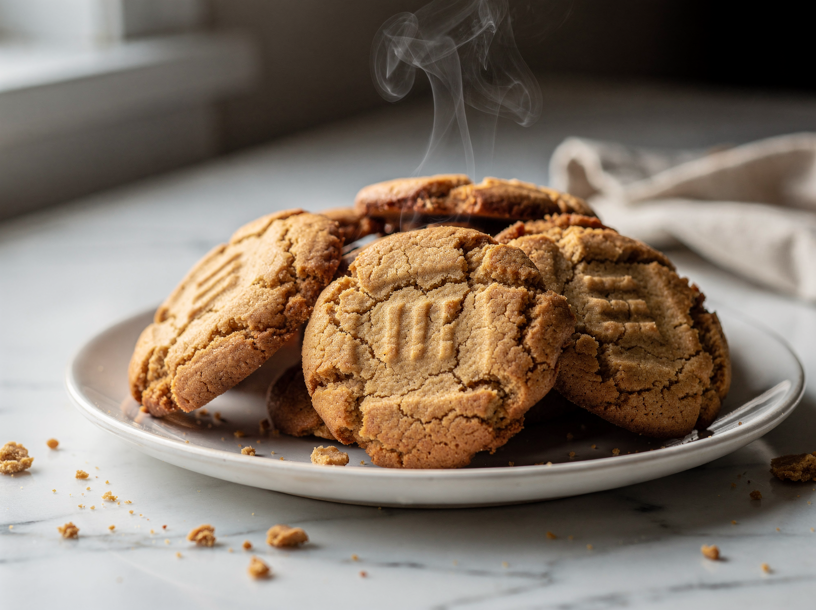 Bake until just set