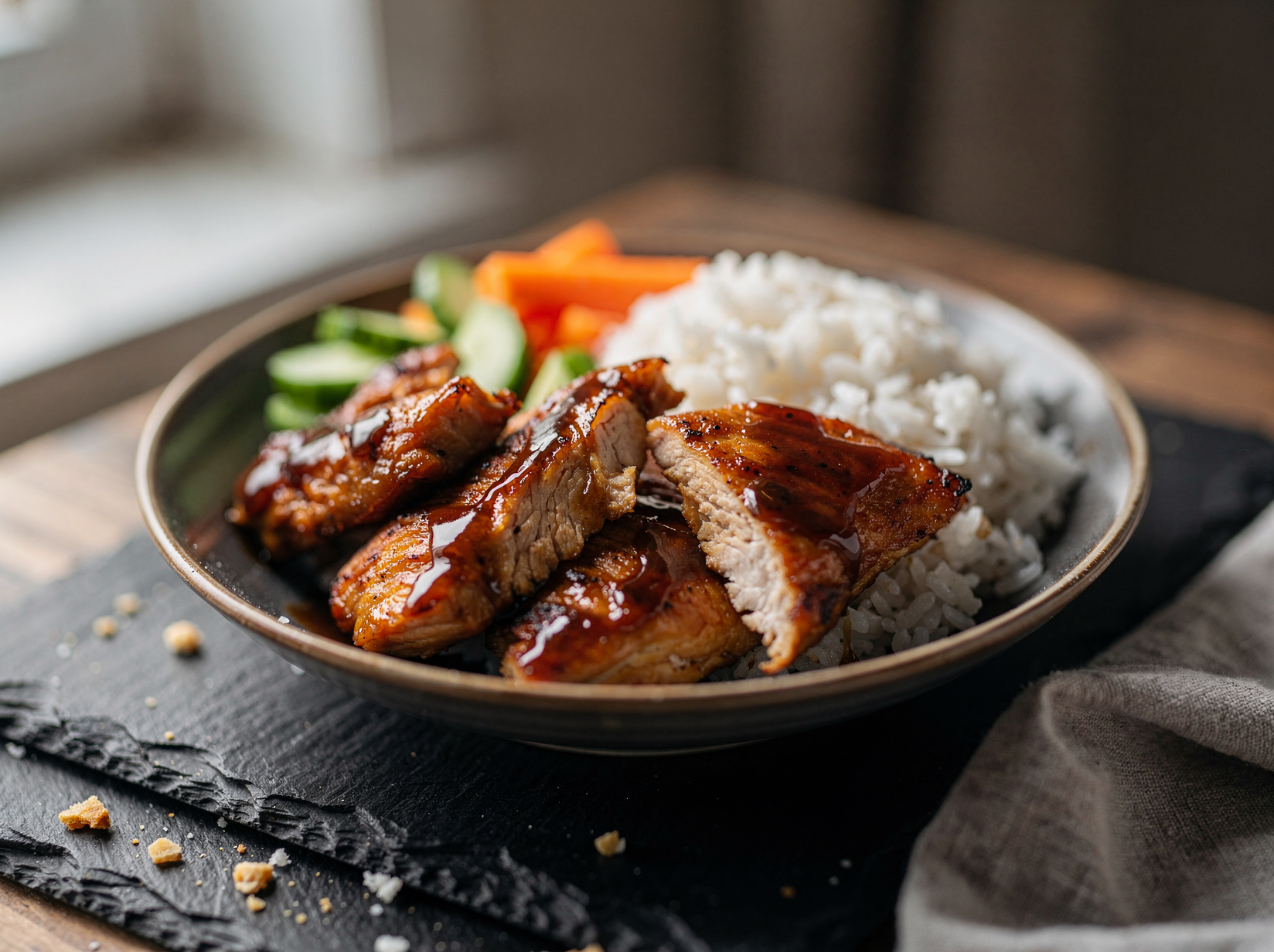 Sear the chicken