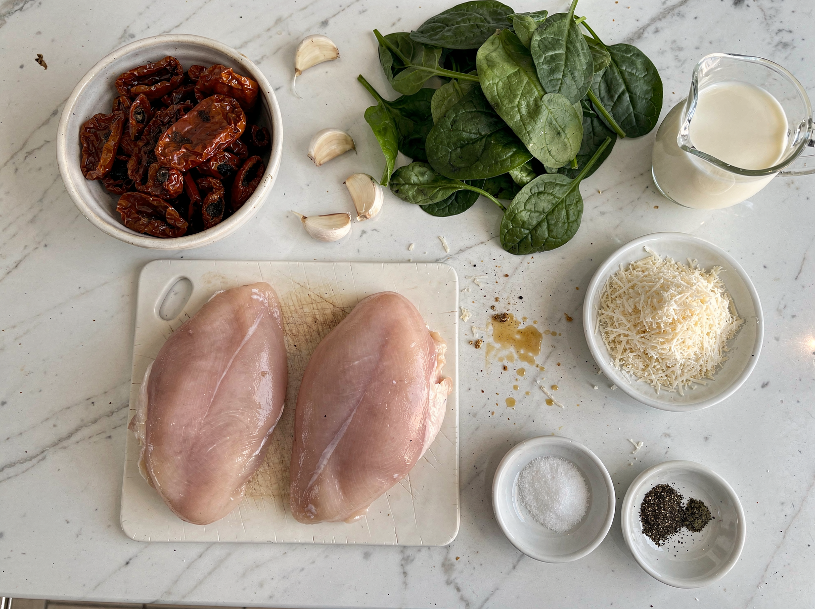 Prep everything before the pan gets hot